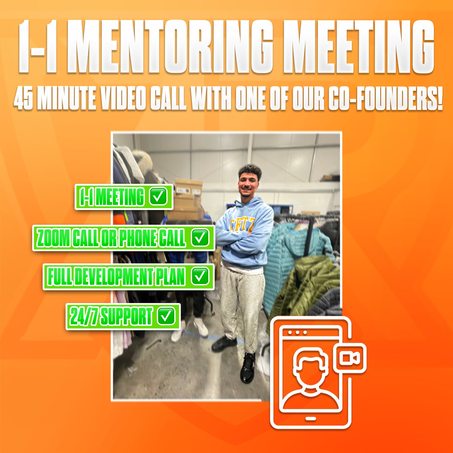 1-1 Reseller Mastermind Mentor Meeting